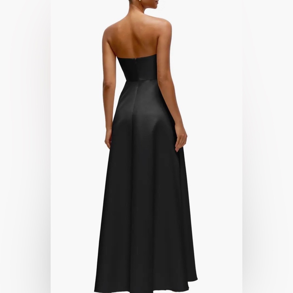 Ruched Strapless Gown Dessy Collection Size 16 NWT - Picture 3 of 4